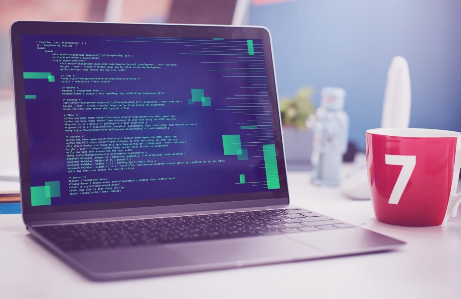 Mobile app support specialist reviewing update workflow on screen